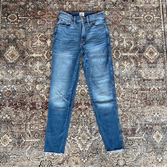 J. Crew High Rise Vintage Straight Jeans - 25 - Picture 2 of 6